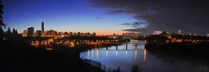 Ravine Sunrise - Edmonton